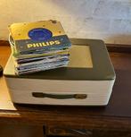 Jaren 50 Philips koffergrammofoon / platenspeler, Ophalen, Platenspeler, Philips