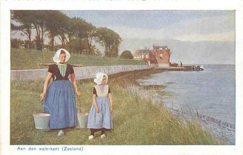 (301-357-011) Zeeland Aan den waterkant, Verzamelen, Ansichtkaarten | Nederland, Zeeland, Verzenden