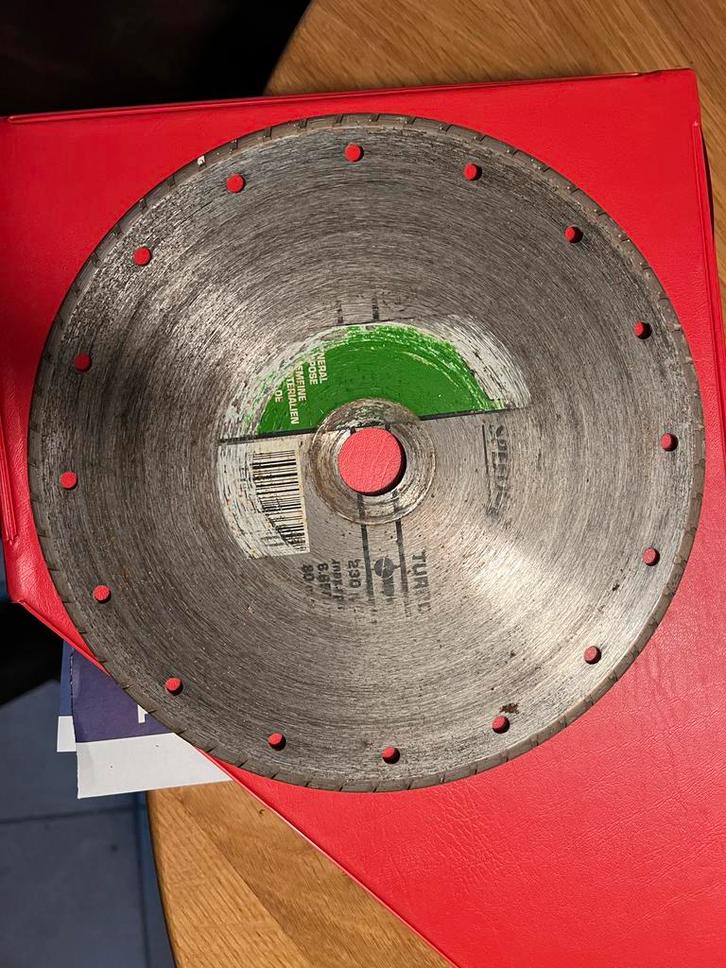 Diamantzaagblad voor Slijptol - 230mm, Doe-het-zelf en Verbouw, Gereedschap | Zaagmachines, Gebruikt, Overige typen, Ophalen of Verzenden