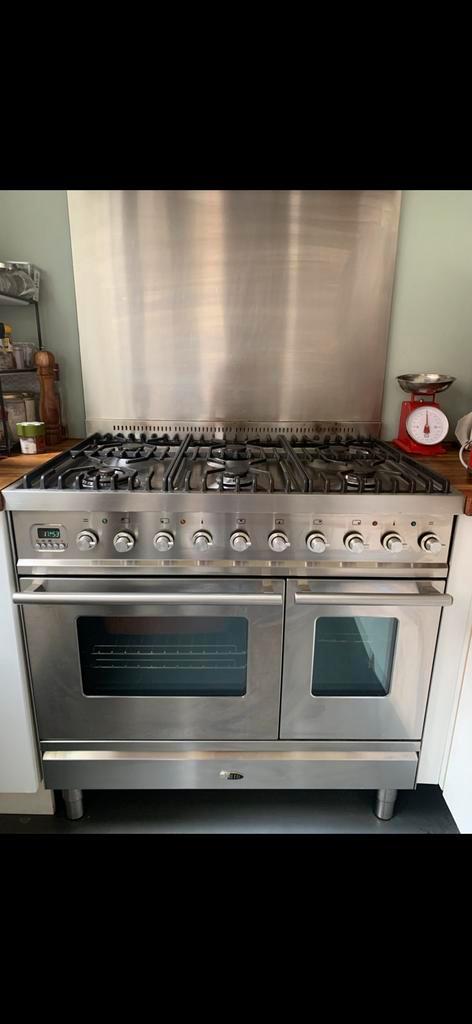 Boretti fornuis, Huis en Inrichting, Keuken | Keukenelementen, Gebruikt, Minder dan 100 cm, 100 tot 150 cm, 50 tot 75 cm, Grijs