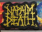 Napalm Death zeer mooie shaped backpatch 21 x 28 cm metal, Verzenden, Nieuw, Kleding