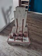 Bascule  met gewichten

Bieden, Ophalen