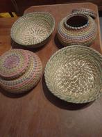 4 gras manden, Ophalen of Verzenden, Zo goed als nieuw, Glas of Kopje