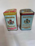 2 Vintage Droste Cacao Blikken Haarlem - Decoratief & Verzam, Antiek en Kunst, Ophalen of Verzenden