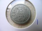 Kwartje 1915 (nr 1), Postzegels en Munten, Munten | Nederland, Ophalen of Verzenden, Koningin Wilhelmina, 25 cent, Losse munt