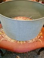 Lichtgroen getint maison manon Lampenkap zie foto's afmt, Huis en Inrichting, Grijs, 25 tot 50 cm, Klassiek, Rond