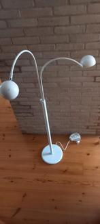 Staande schemerlamp, Ophalen, 100 tot 150 cm, Zo goed als nieuw, Metaal