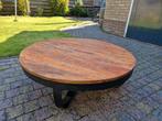 Industriële Salontafel Rond - 90cm, Huis en Inrichting, Ophalen