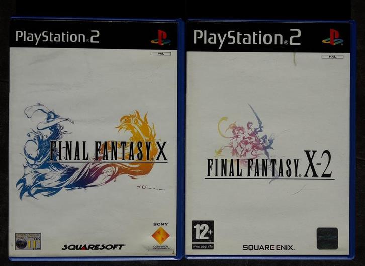 PS2 Set - Final Fantasy X en X-2 - RPG Role Playing Game, Spelcomputers en Games, Games | Sony PlayStation 2, Zo goed als nieuw