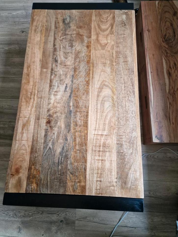 Houten Tafel - 110cm Lengte, Huis en Inrichting, Tafels | Salontafels, Minder dan 50 cm, 50 tot 100 cm, 100 tot 150 cm, Rechthoekig