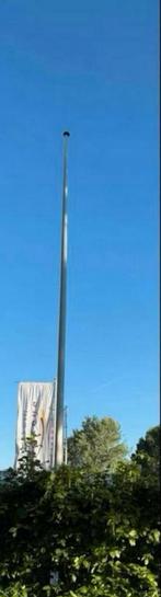 Vlaggenmast met blok 10 meter hoog, Ophalen, Zo goed als nieuw