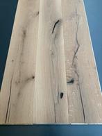 Eiken houten vloer extra rustiek geborsteld €47,50 inc btw, Parket, Nieuw, Ophalen of Verzenden, 10 tot 30 cm