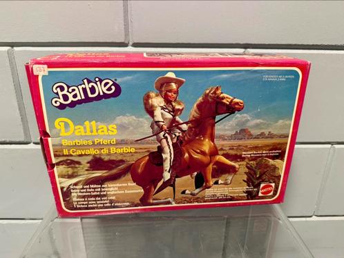 Vintage Barbie paard Dallas NRFB 1981 Superstar, Kinderen en Baby's, Speelgoed | Poppen, Nieuw, Barbie, Ophalen of Verzenden