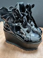 Platform vleermuis boots Killstar mt 37, Zwart, Overige typen, Ophalen of Verzenden, Zo goed als nieuw