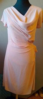 Jurk maat S rose gevoerd lengte 92 cm, Ophalen of Verzenden, Roze, Maat 36 (S), Onder de knie