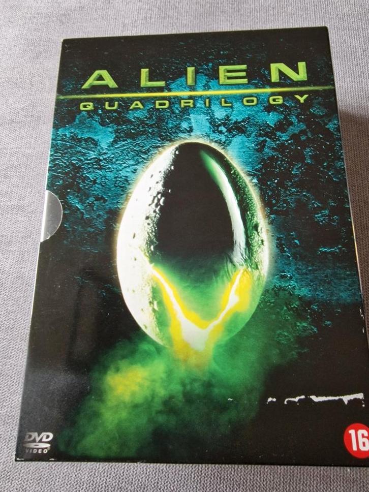 DVD: Alien - Quadrilogy (4-disc), Cd's en Dvd's, Dvd's | Science Fiction en Fantasy, Zo goed als nieuw, Science Fiction, Boxset