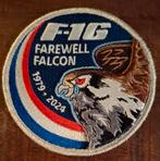 farewell falcon patch !, Ophalen of Verzenden, Nieuw, Patch, Badge of Embleem