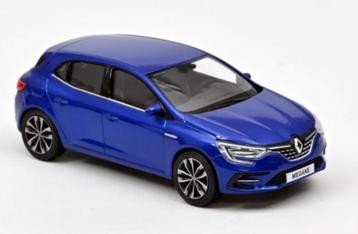 RENAULT MEGANE 2020 IRON BLAUW SCHAAL 1/43 NOREV ref. 517673 beschikbaar voor biedingen