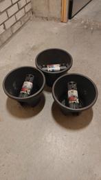 3x Elho Flower Bridge Balkon pot 29cm - Gebruikt, Tuin en Terras, Bloempotten, Kunststof, Gebruikt, Balkon, Rond