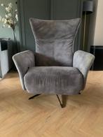SINTA Relaxfauteuil - Taupe Microvezel - Oorfauteuil, Huis en Inrichting, Fauteuils, Ophalen of Verzenden, Gebruikt, Stof, 75 tot 100 cm