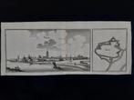 26 / plattegrond van Tiel Gravure uit 1659 van C. Merian, Ophalen of Verzenden