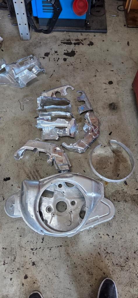 Verzinkte motor koelbeplating Citroën GS / GSA, Auto-onderdelen, Motor en Toebehoren, Citroën, Nieuw, Ophalen of Verzenden