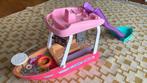 Barbie droomboot, nieuw + camper gebruikt, Ophalen, Zo goed als nieuw, Barbie