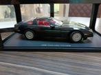 AutoArt 1:18 1986 Chevrolet Corvette C4 groen green, Hobby en Vrije tijd, Modelauto's | 1:18, Ophalen of Verzenden, Zo goed als nieuw