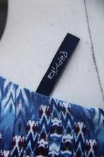 Jurk blauw/ rood Paprika tg5 (52) AANBIEDING Vaste prijs, Kleding | Dames, Blauw, Maat 46/48 (XL) of groter, Ophalen of Verzenden