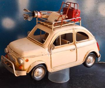 FIAT 500. Clayre & Eef.  Metaal.  27 cm. beschikbaar voor biedingen