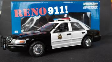 Ford Crown Victoria Police Interceptor 1:24 Greenlight Pol  beschikbaar voor biedingen