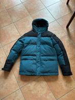 Jongens winterjas mt176 groen/zwart, Kinderen en Baby's, Kinderkleding | Maat 176, Ophalen, Zo goed als nieuw, Jongen, Jas