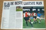 Tijdschriftartikel over Rinus Israel uit 1970 Feyenoord EK, Verzenden, Gebruikt, Feyenoord, Boek of Tijdschrift
