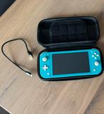 Nintendo Switch Lite, Spelcomputers en Games, Spelcomputers | Nintendo Switch Lite, Ophalen of Verzenden, Turquoise, Zo goed als nieuw
