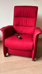 Sta op relax fauteuil, Huis en Inrichting, Fauteuils, Ophalen, Gebruikt, 75 tot 100 cm, Stof