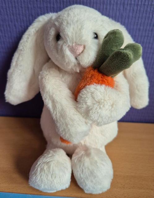Jellycat bashful carrot bunny NIEUW!, Kinderen en Baby's, Speelgoed | Knuffels en Pluche, Zo goed als nieuw, Konijn, Ophalen of Verzenden