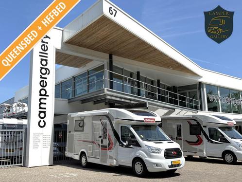 Challenger Graphite 288 AUTOMAAT QUEENSBED HEFBED 170PK !, Caravans en Kamperen, Campers, Bedrijf, Half-integraal, tot en met 4