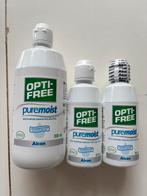 Optimoist-free lenzenvloeistof en lenzenbakjes aangeboden, Sieraden, Tassen en Uiterlijk, Ophalen, Zo goed als nieuw, Zonnebril