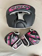 Jeugd MMA Set - Headgear & Handschoenen, Ophalen of Verzenden, Zo goed als nieuw, Bokshelm