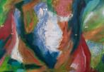 Kleurrijk Abstract Schilderij – Modern Interieur, Ophalen of Verzenden
