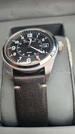 Hamilton Khaki field 40 mm quartz, Sieraden, Tassen en Uiterlijk, Horloges | Heren, Overige merken, Leer, Staal, Polshorloge