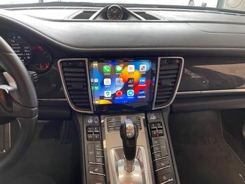 Porsche Panamera Navigatie scherm Apple CarPlay Android Auto