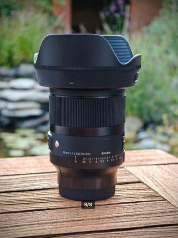 Sigma ART 20mm F1.4 DG DN voor Sony FE beschikbaar voor biedingen