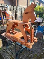 Houten hobbel paard, Kinderen en Baby's, Speelgoed | Hobbelfiguren, Ophalen, Gebruikt
