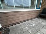Werzalit gevelbekleding - 8 stuks, 210cm lang, Ophalen, Gebruikt, Kunststof
