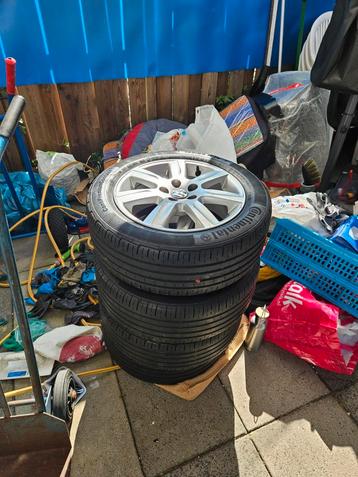 Continental 195/55 R15 velg + band set VW Polo beschikbaar voor biedingen