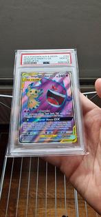 Team up - Gengar & Mimikyu #164 - PSA 10, Ophalen of Verzenden, Zo goed als nieuw, Losse kaart, Foil