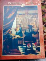 Puzzel Vermeer - een allorgie op de schilderkunst 1000 stk, Ophalen of Verzenden, Zo goed als nieuw