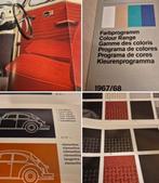 1967 Volkswagen Kever en 1500 cabriolet kleuren bekleding, Boeken, Ophalen of Verzenden, Zo goed als nieuw, Volkswagen