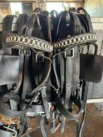 Kieffer tweespan / dubbelspan  tuig, Dieren en Toebehoren, Paarden en Pony's | Hoofdstellen en Tuigage, Ophalen of Verzenden, Gebruikt